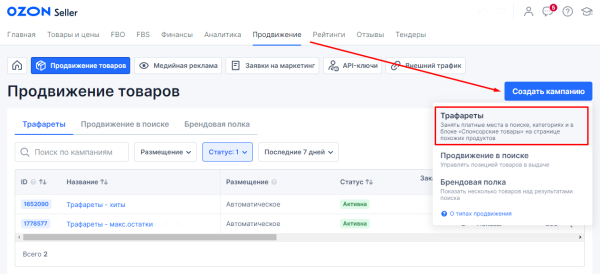 
                    Кейс с инструкцией по применению: Как получать заказы на Ozon с рекламой за 1 рубль            